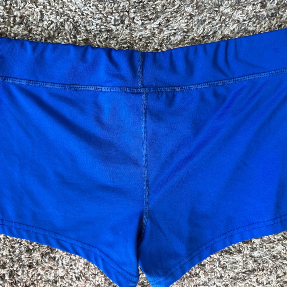 Nike Blue Spandex Shorts - Picture 3 of 4